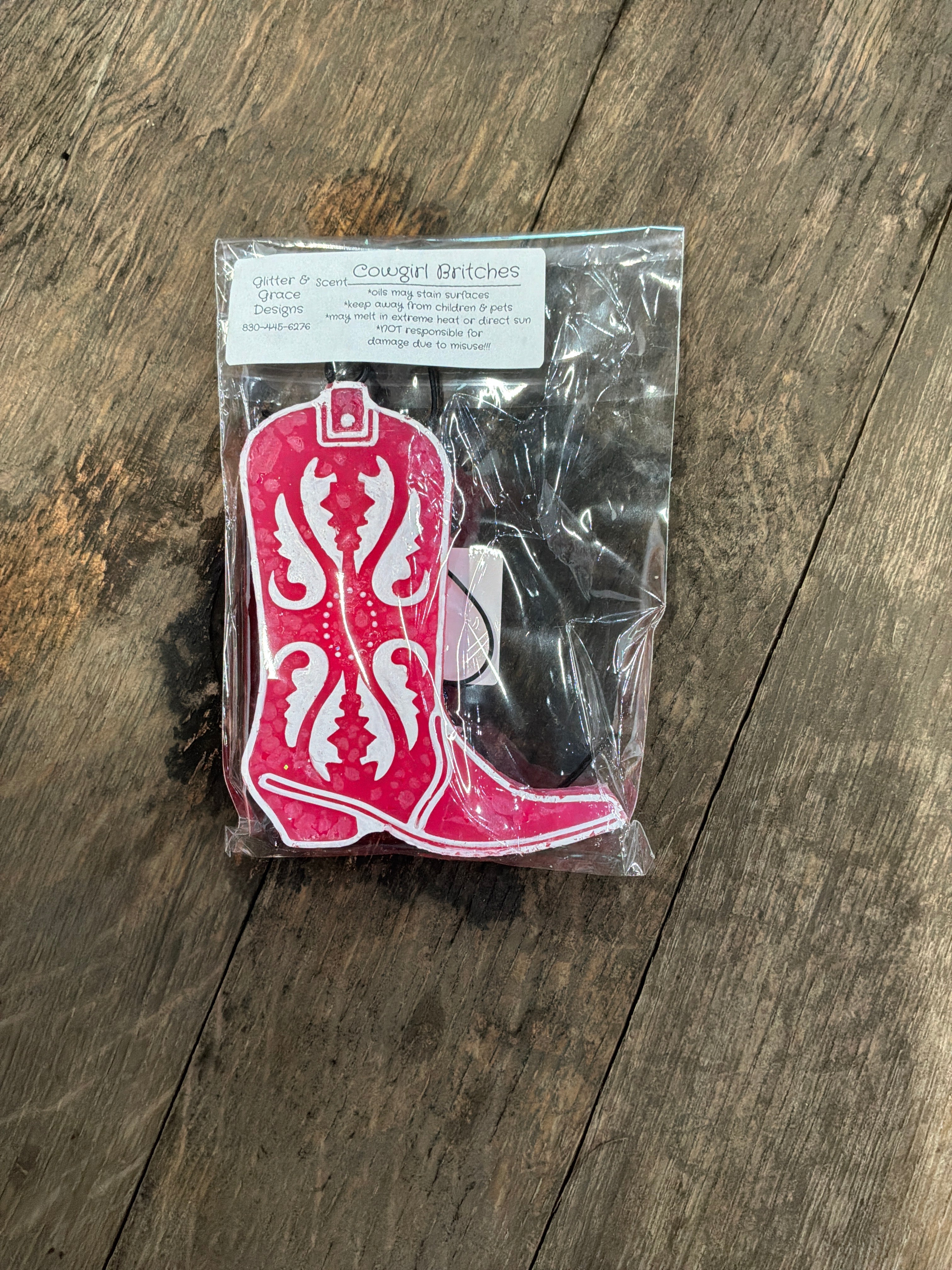 Car freshies boot cowgirl britches