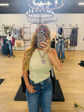 Miou muse button tank