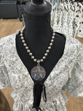 Star pendant chunky necklace