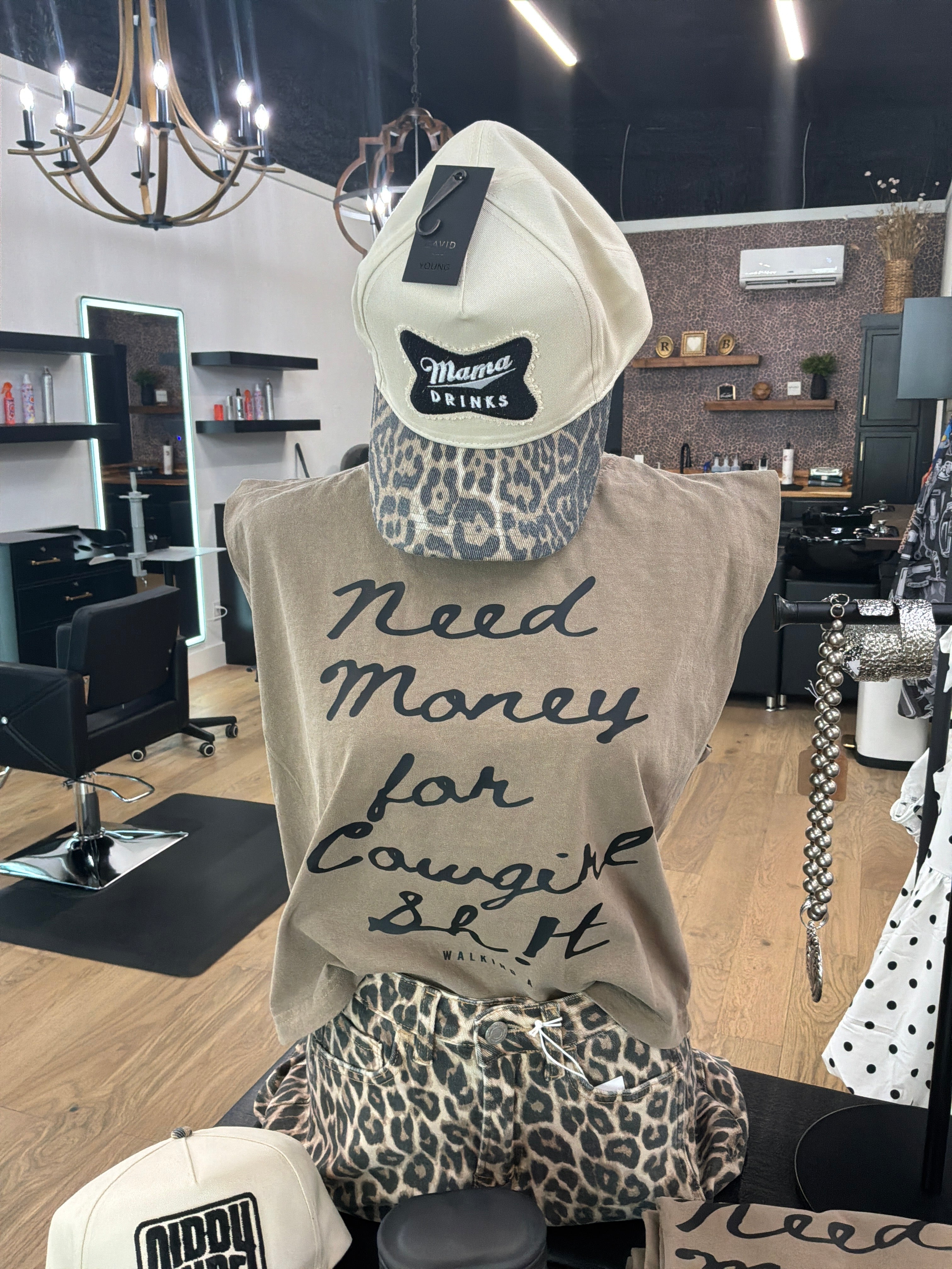 Walking A Need $$ Muscle Tank