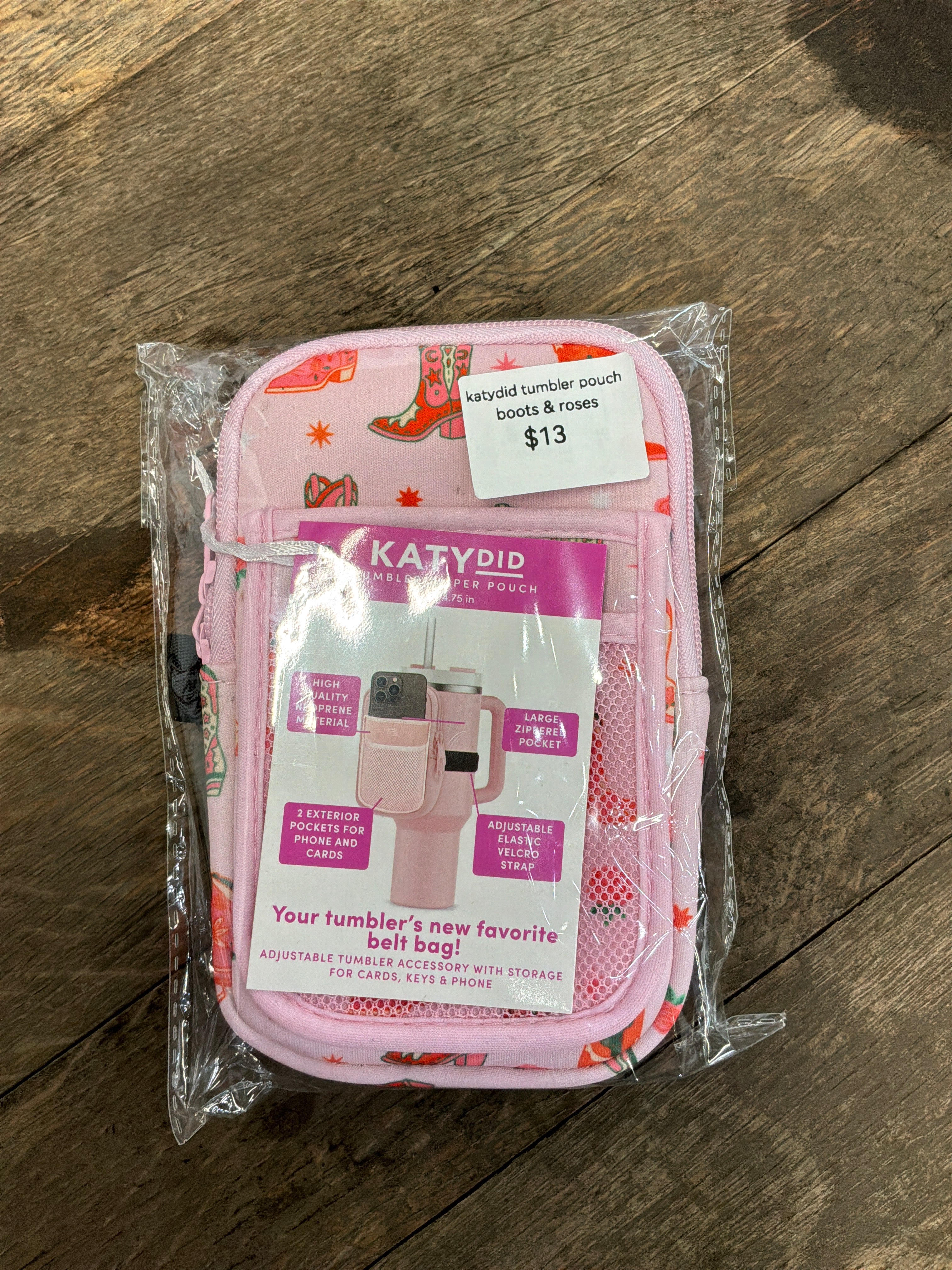 Katydid tumblr pouch boots & roses