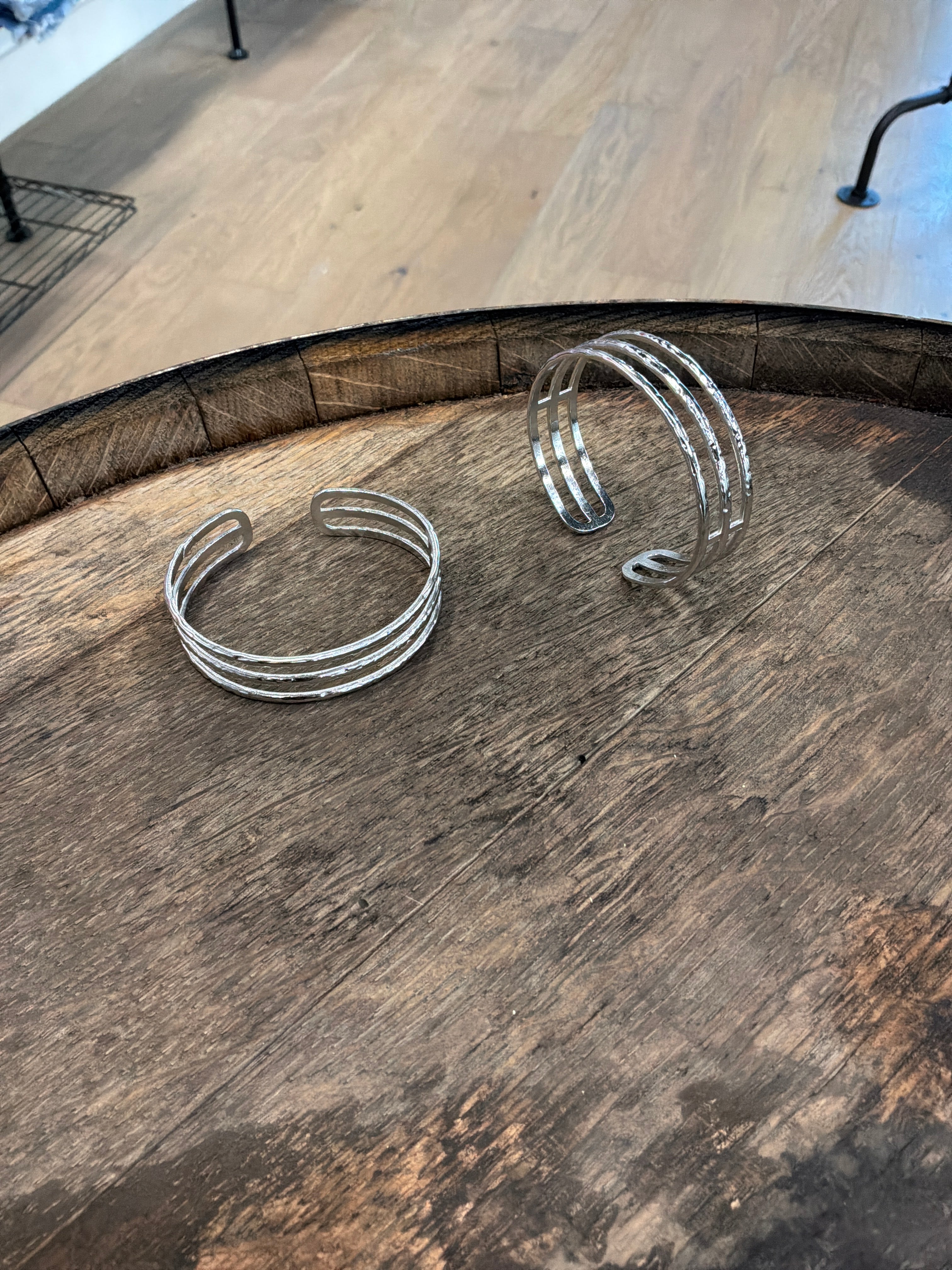 Silver cuff