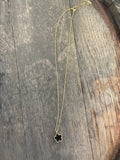 Black & gold necklace