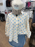 Glam button shirt