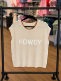 Howdy Knit Western Sweater