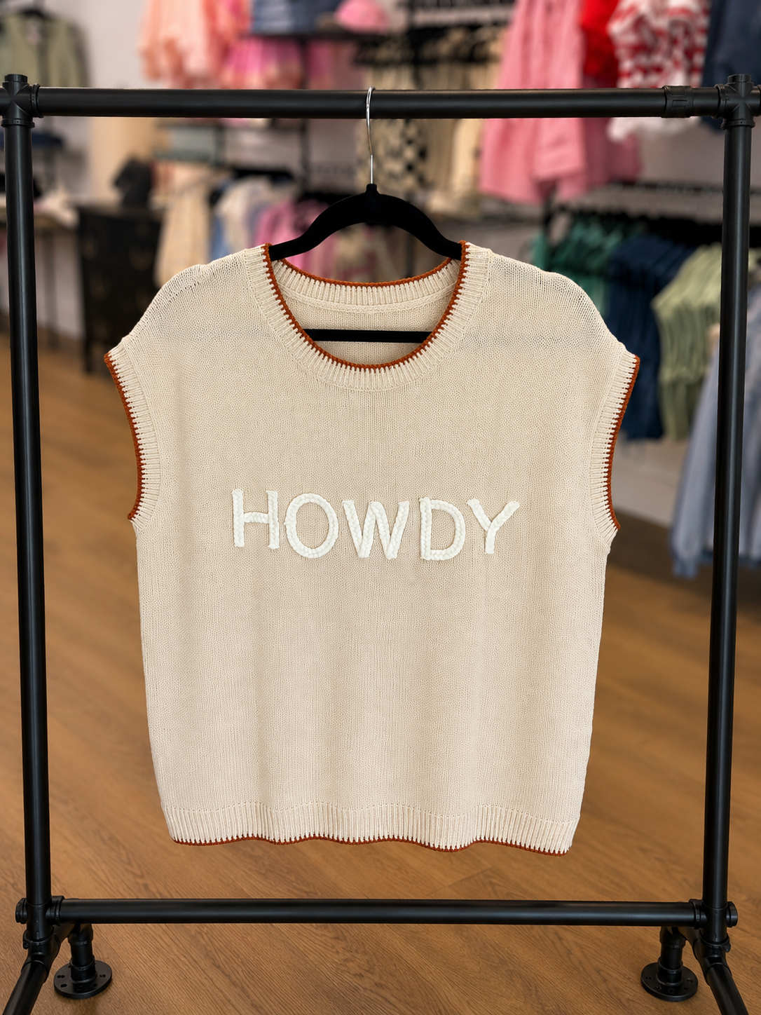 Howdy Knit Western Sweater