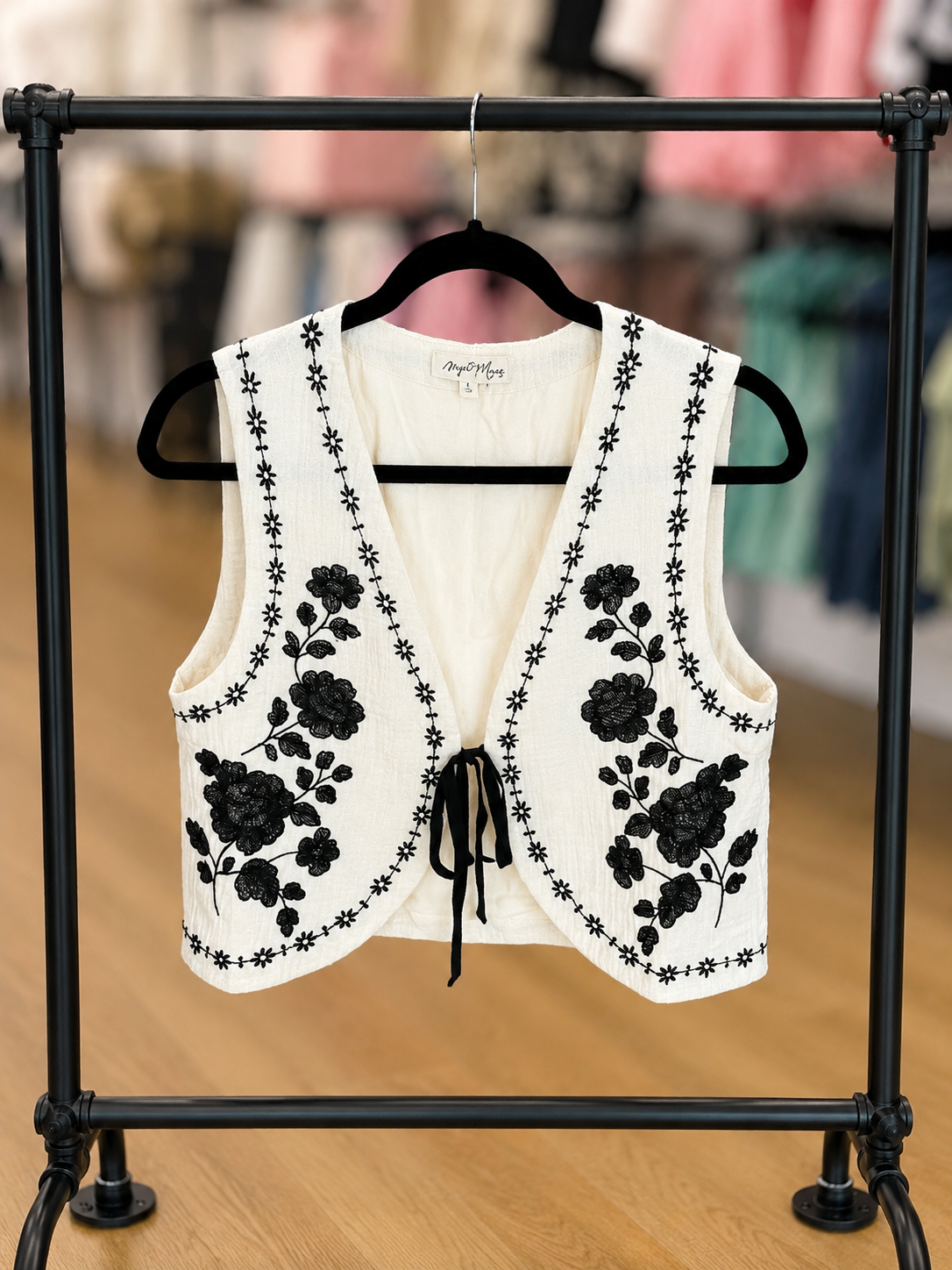 Mystree front tie top