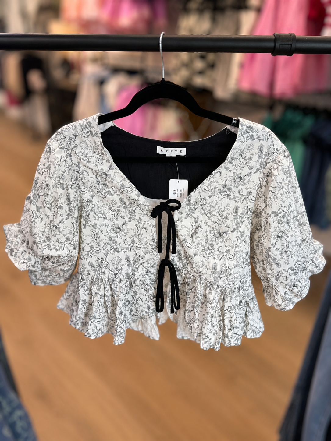Hyfve tie front top