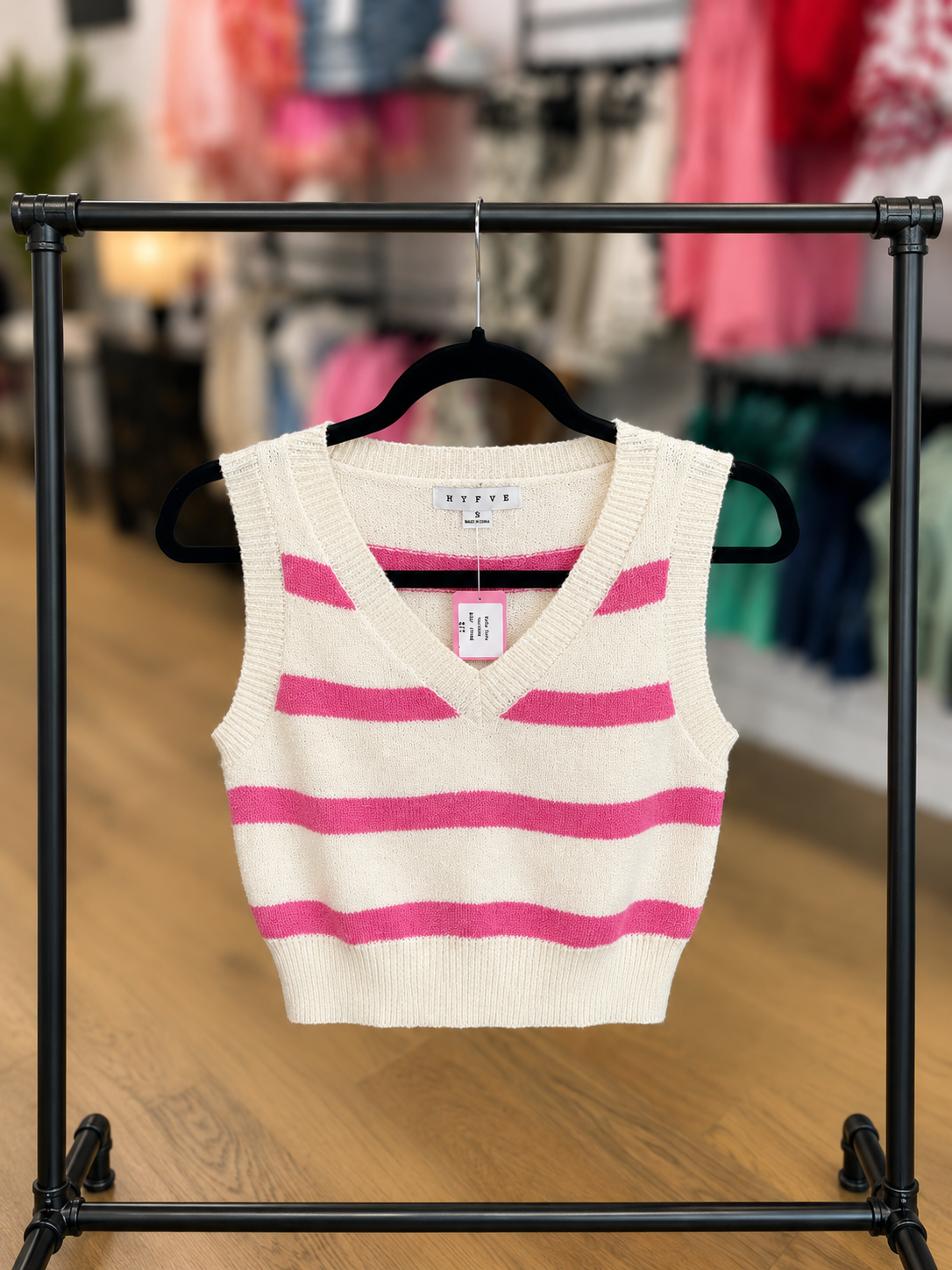 Hyfve Sweater Stripe top