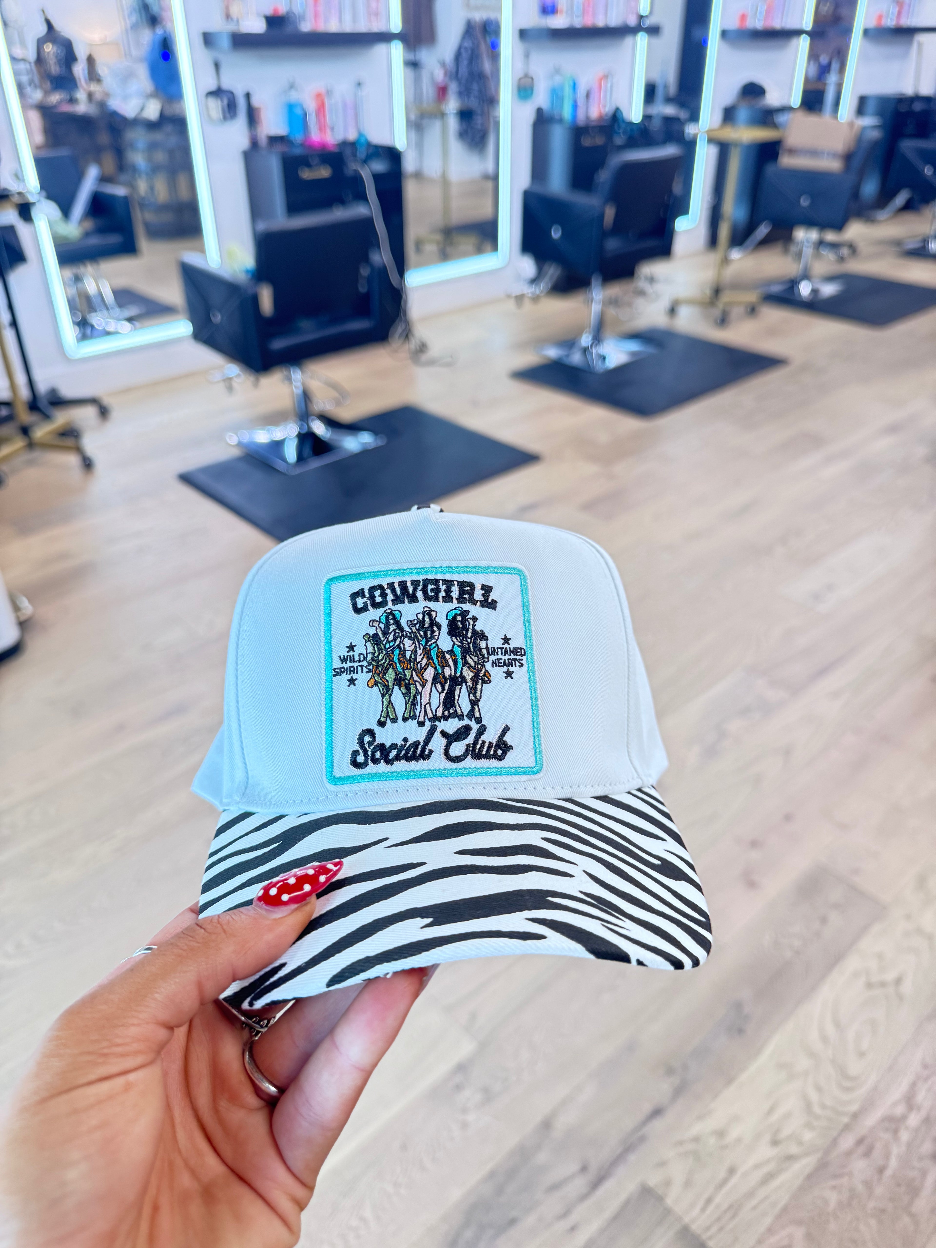 Zebra Cowgirl social club