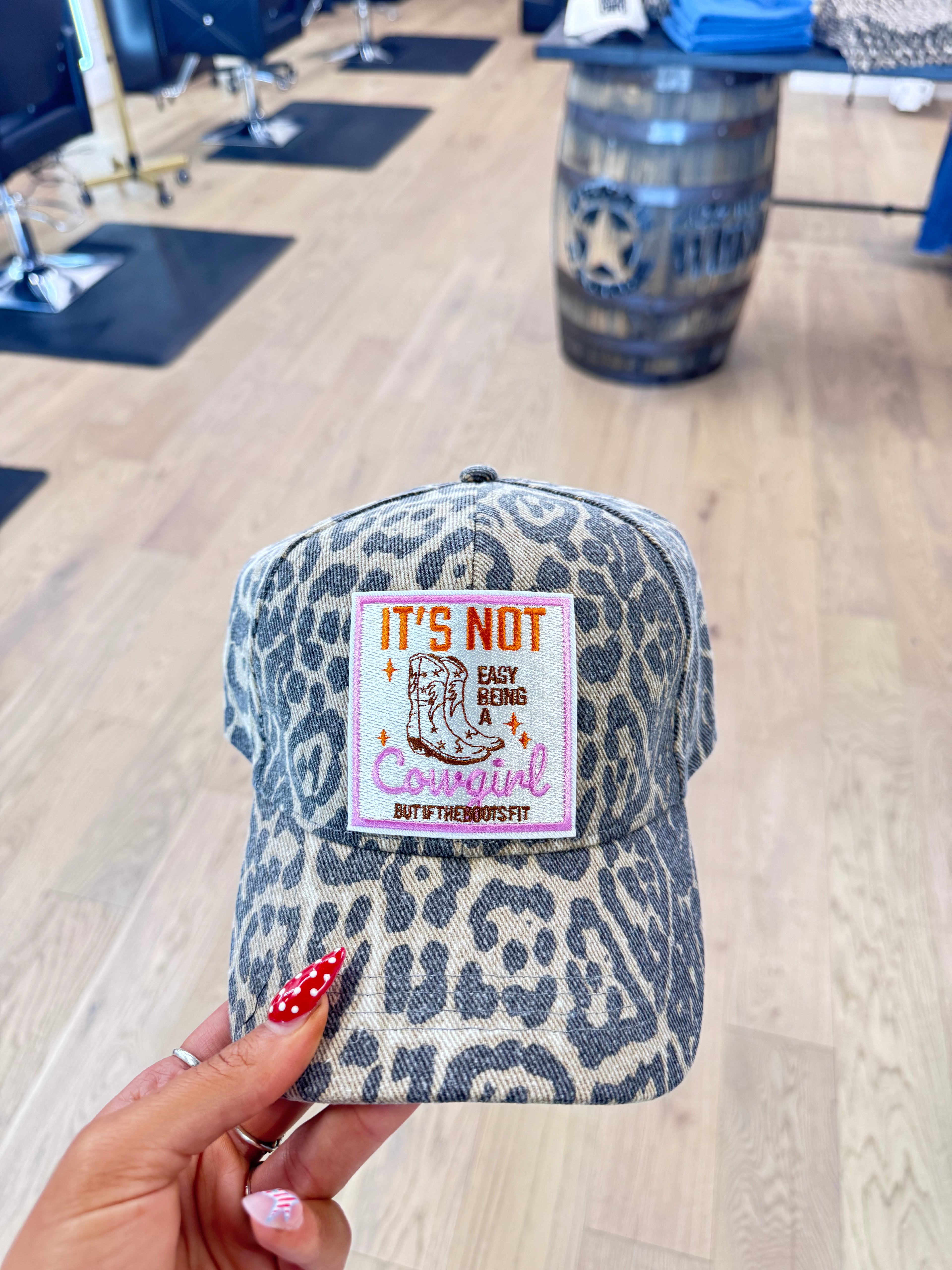 Cheetah not easy being a Cowgirl