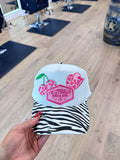 Zebra I’m literally just a girl hat