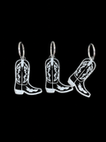 Cowboy Boot Keychain