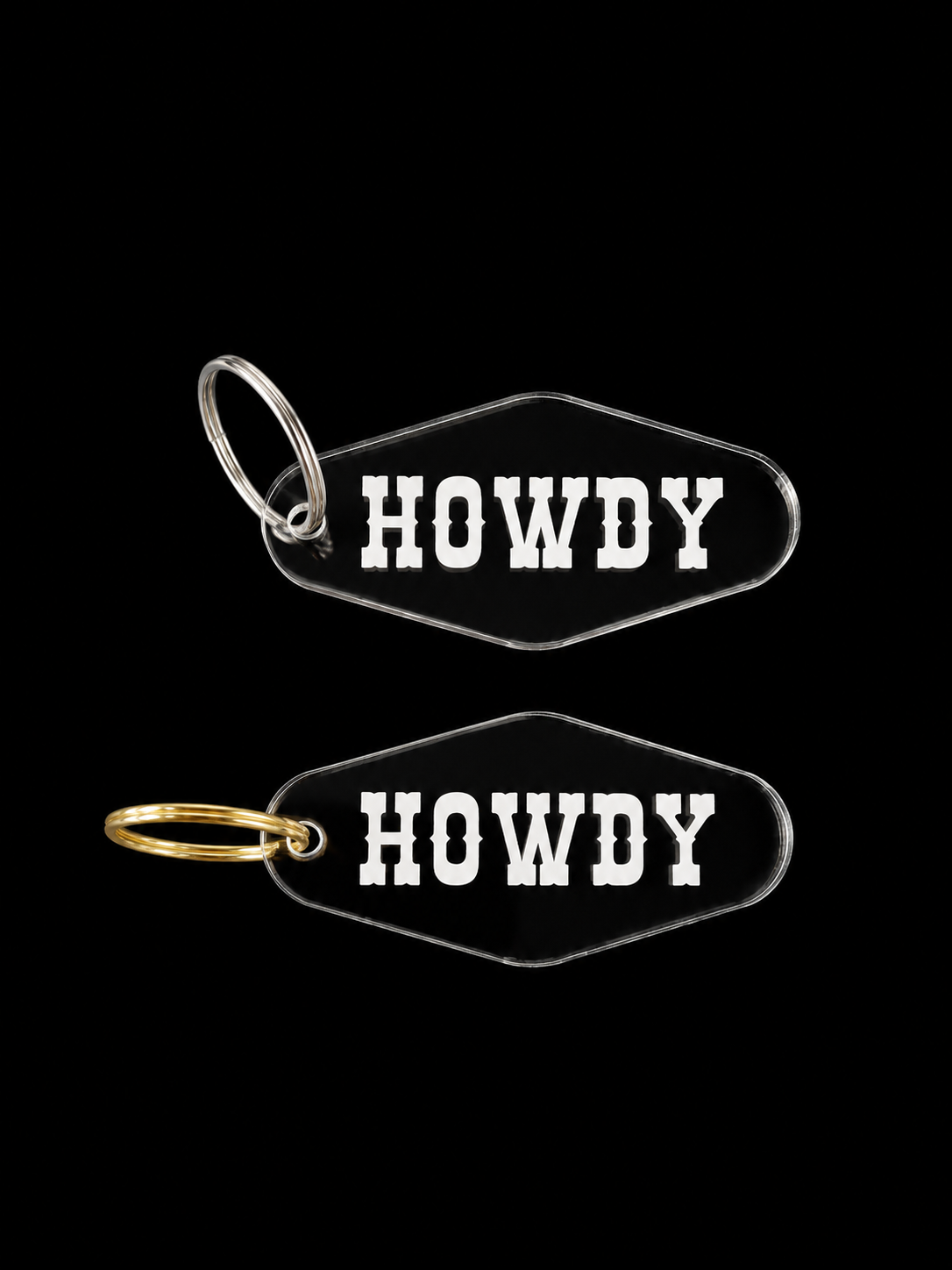 Howdy Keychain