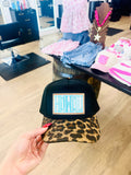 Cheetah howdy hat