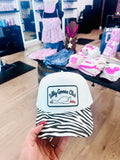 Zebra Silly Goose Hat