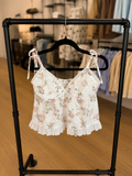 Floral babydoll top