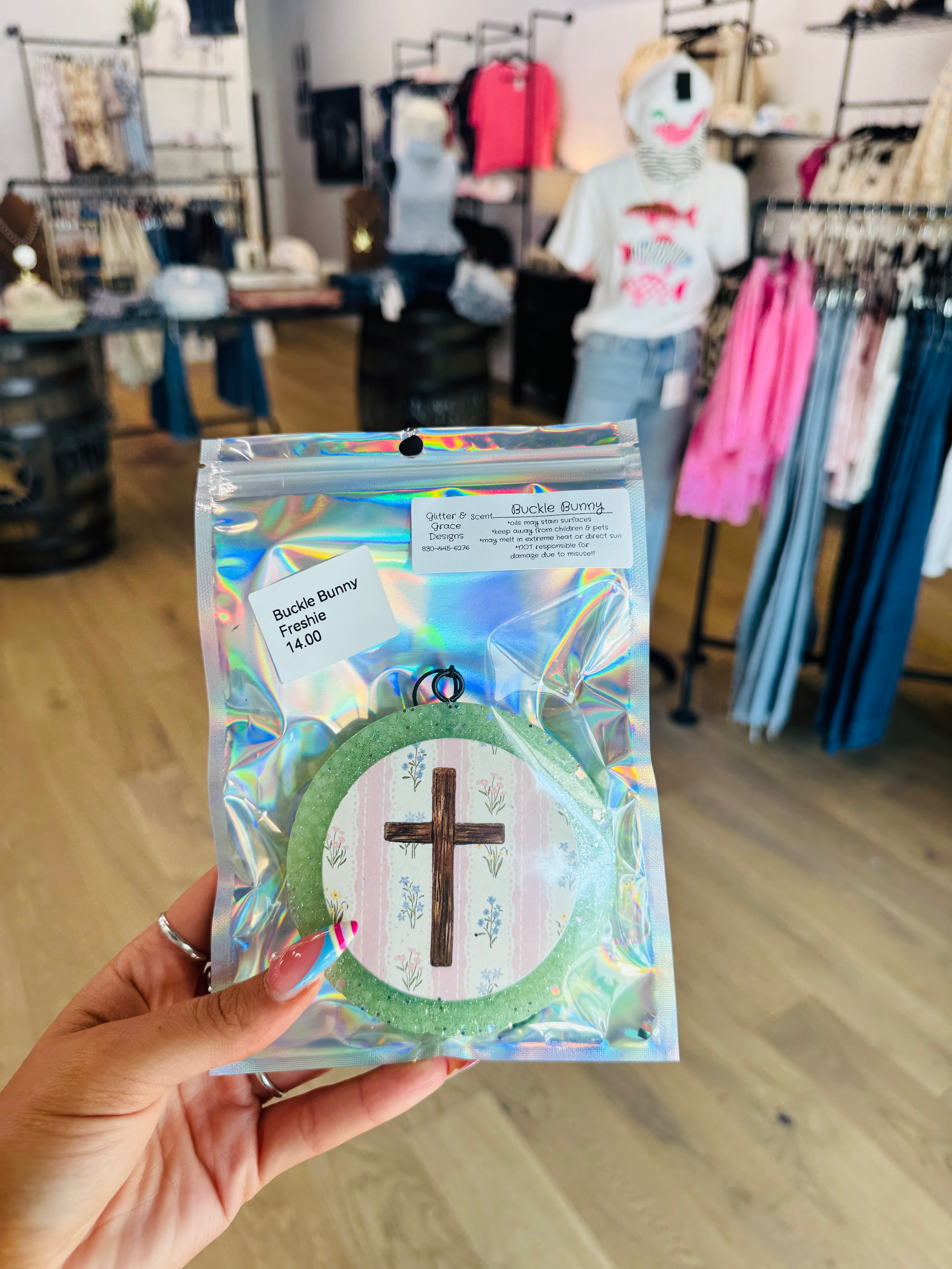 Cross Freshie Scent Buckle Bunny