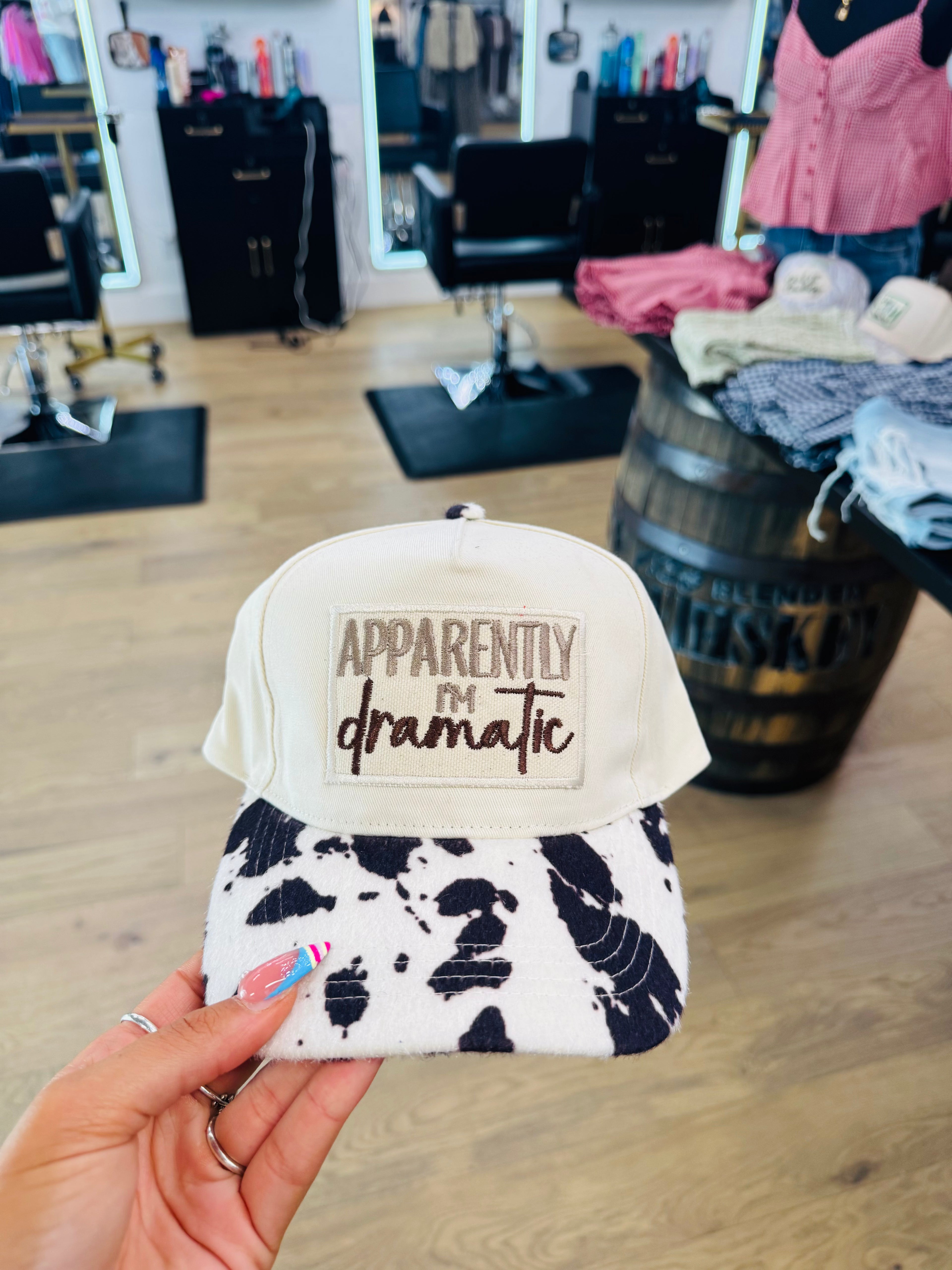 Apparently im dramatic hat