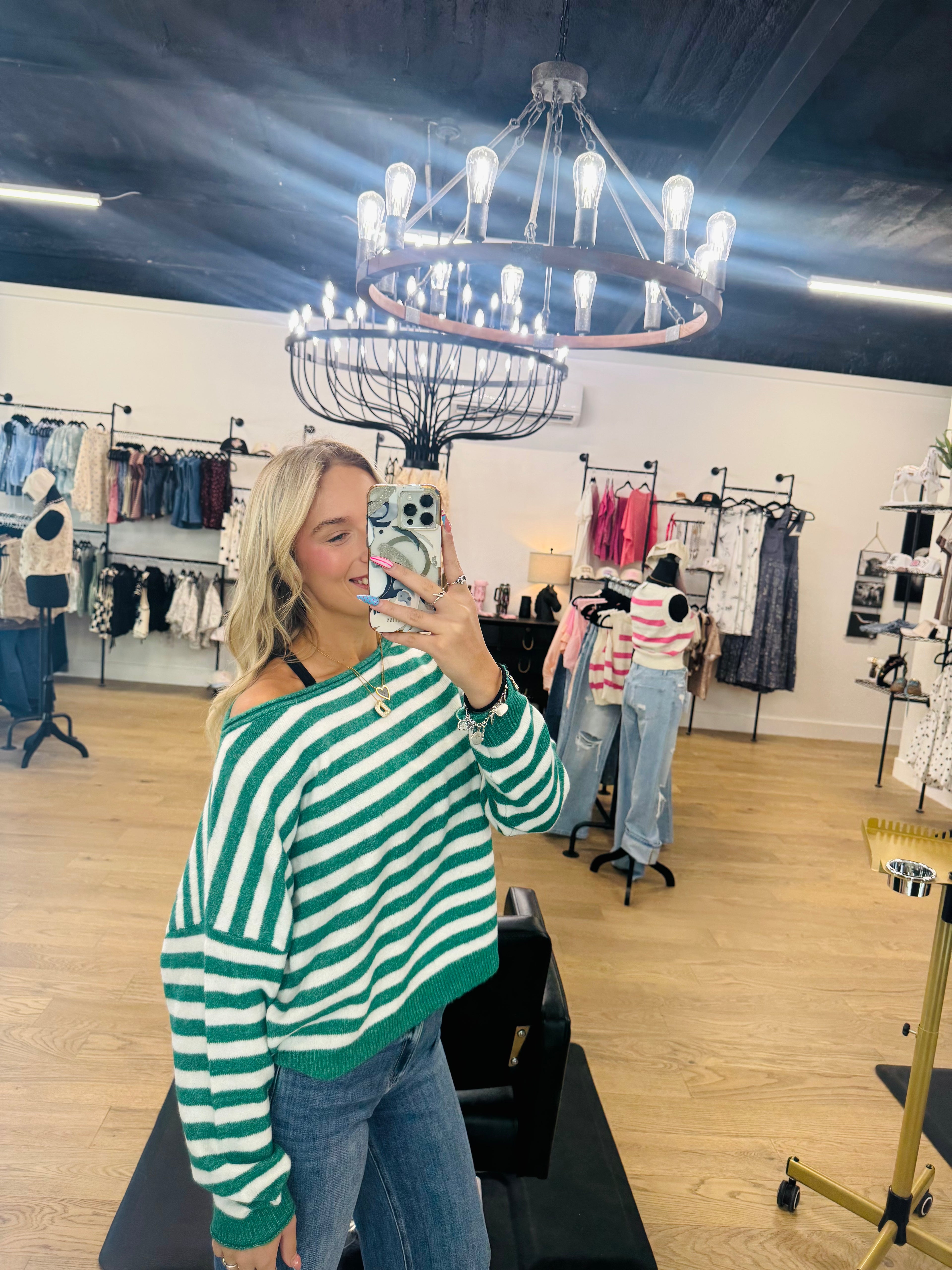 The Maggie Striped Sweater