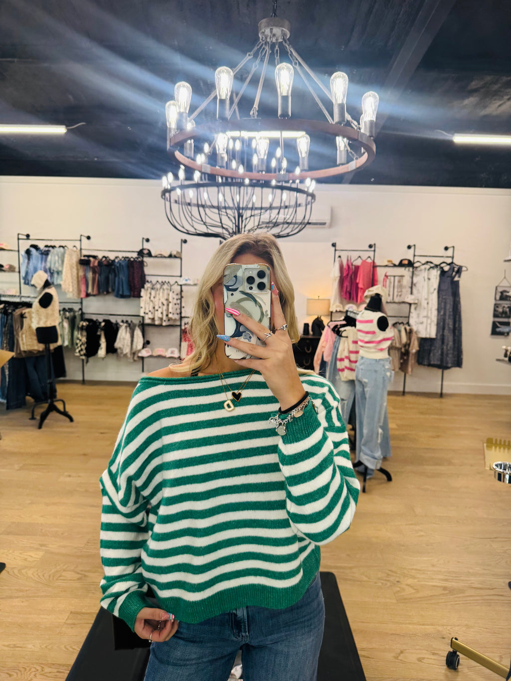 The Maggie Striped Sweater
