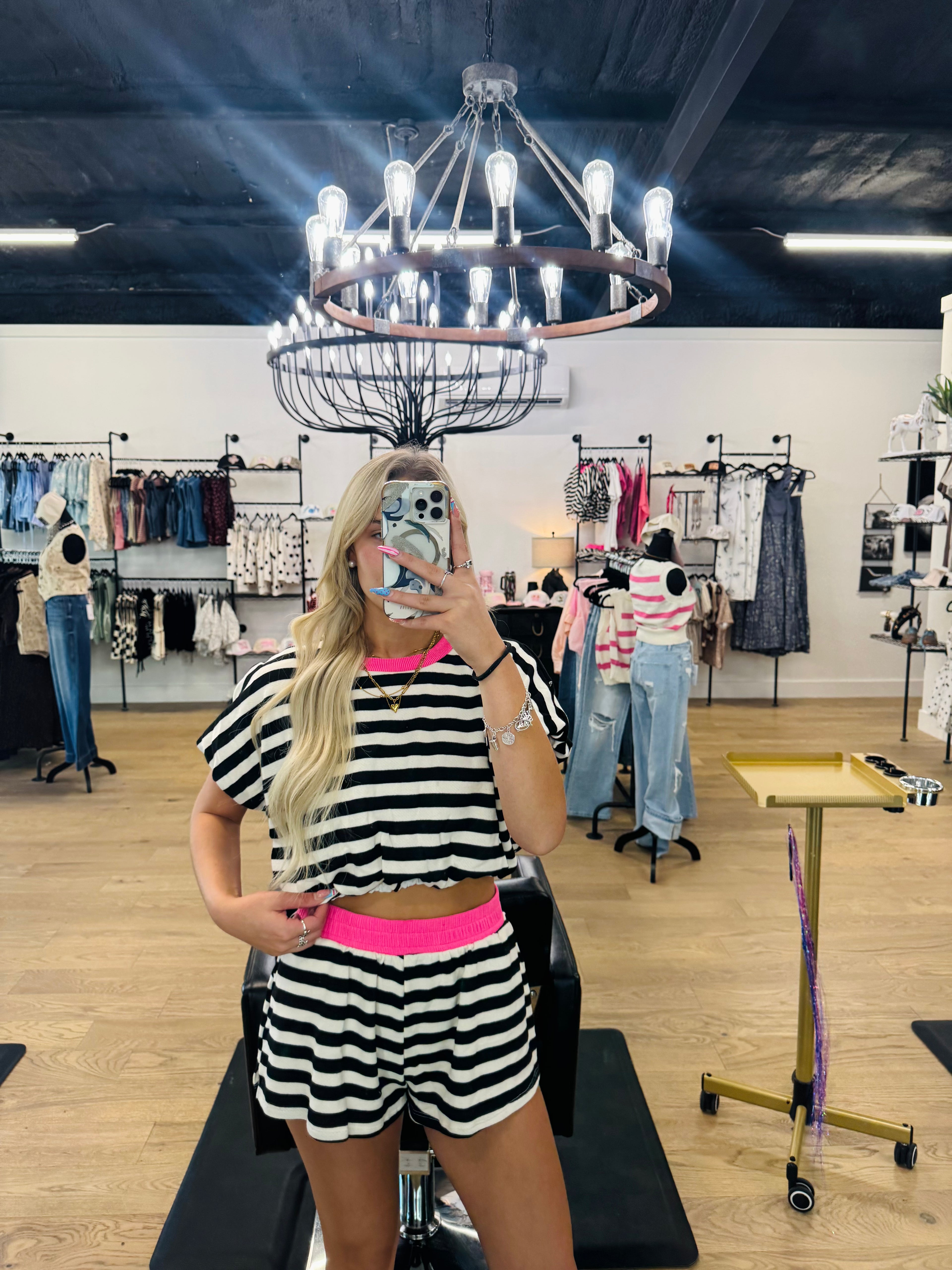 Pretty In Stripes Set