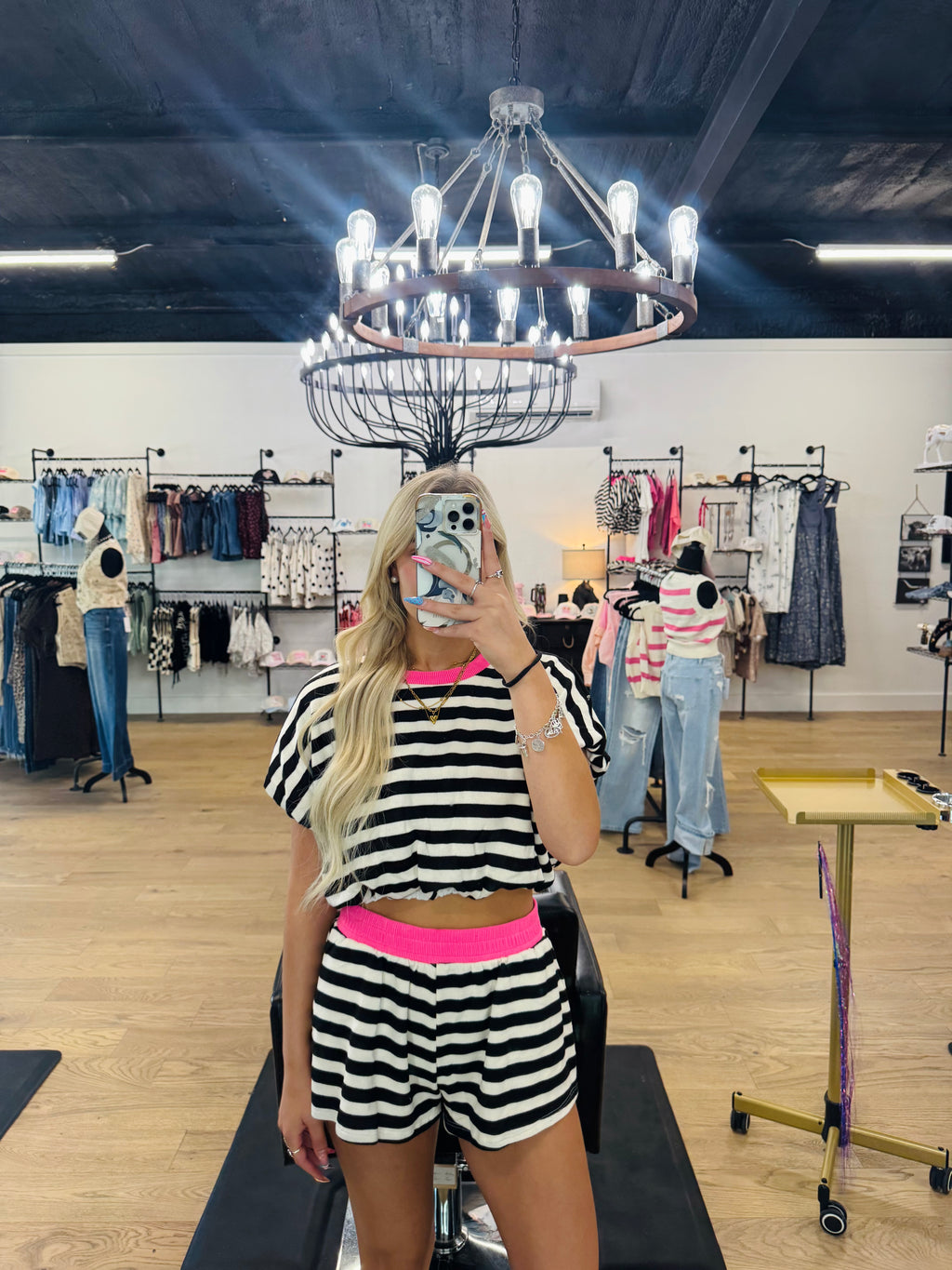 Pretty In Stripes Set