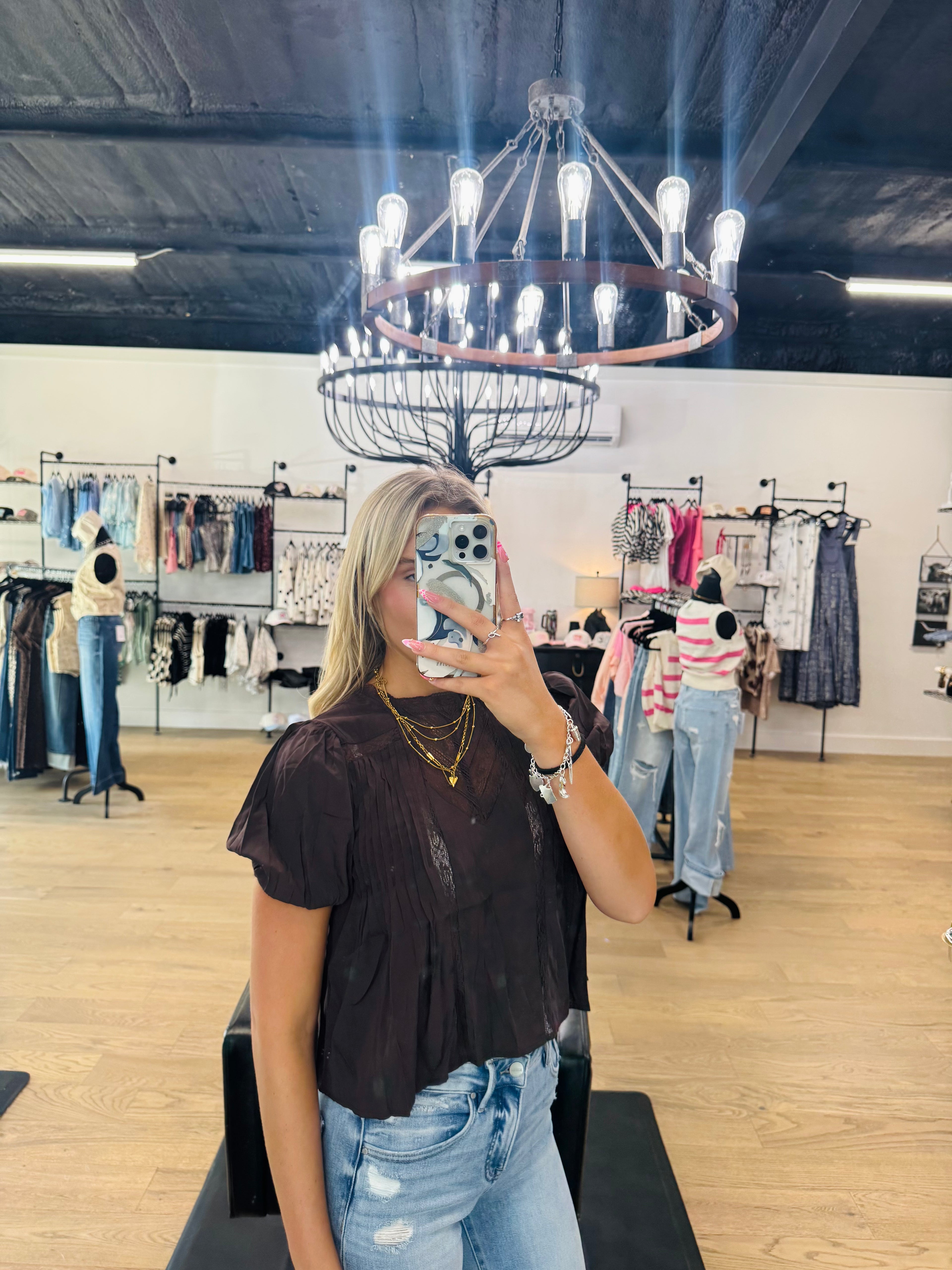 The Loretta Lace Top