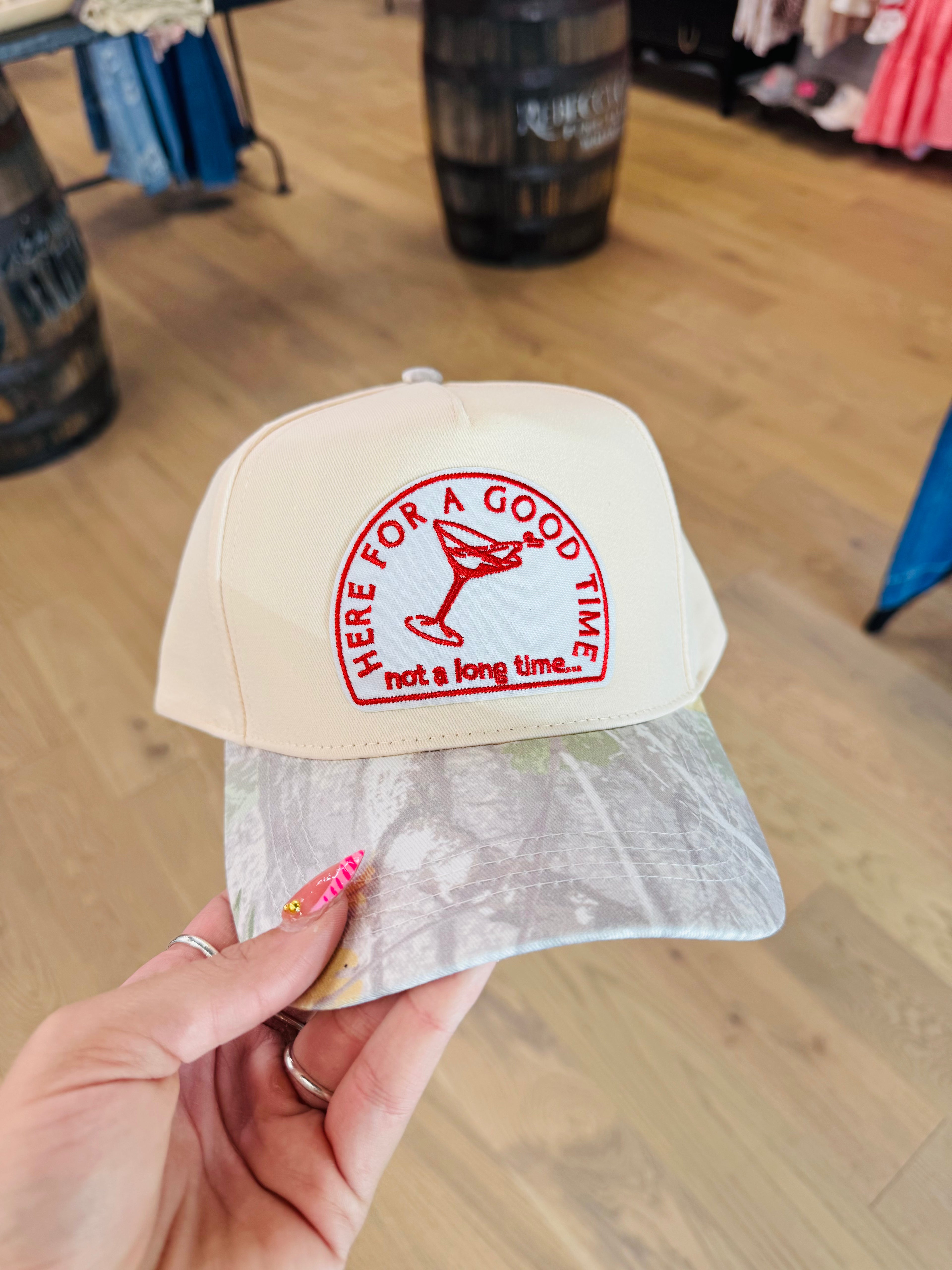 Here for a Good Time Hat