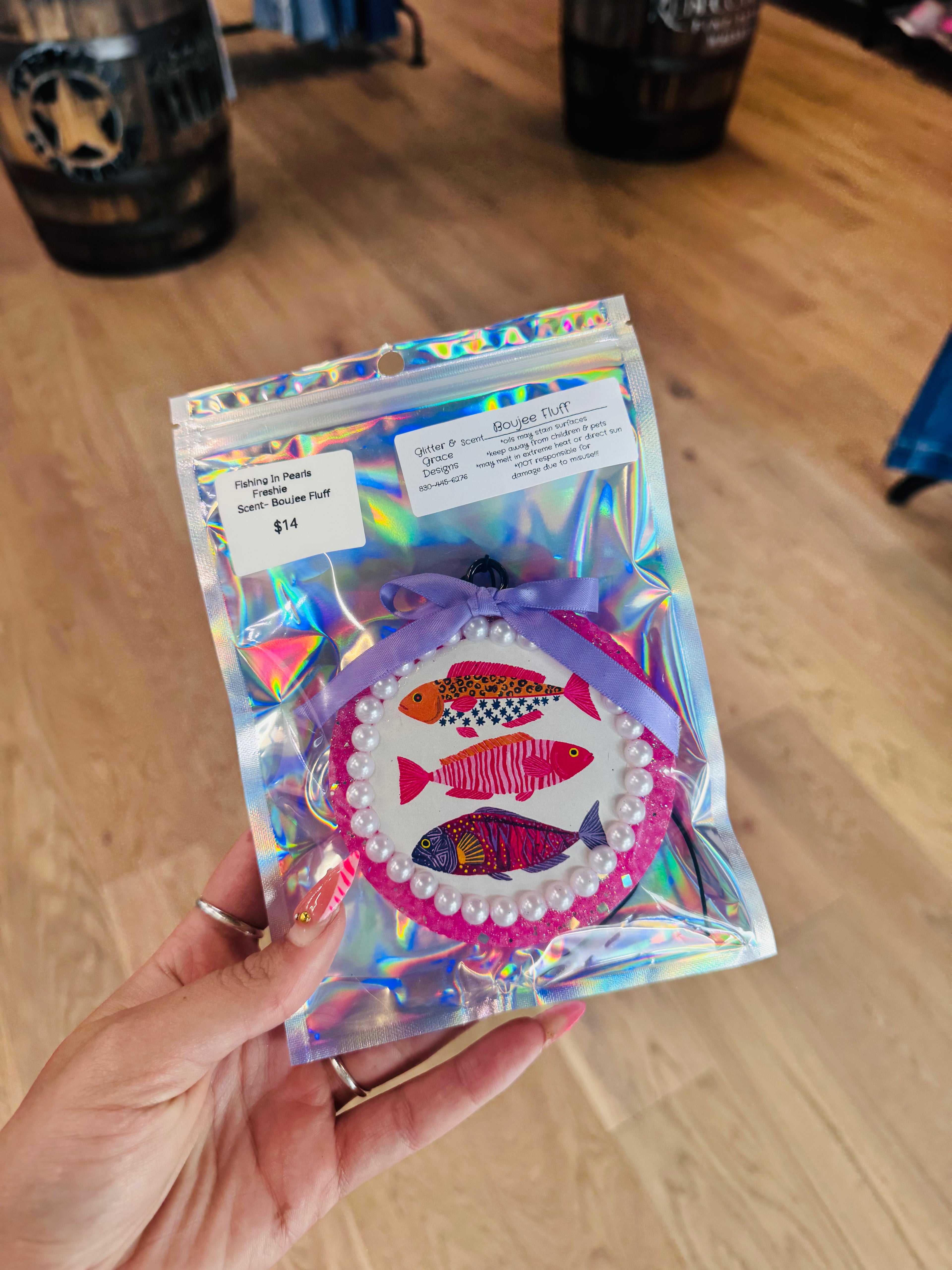 Fishing in Pearls Freshie