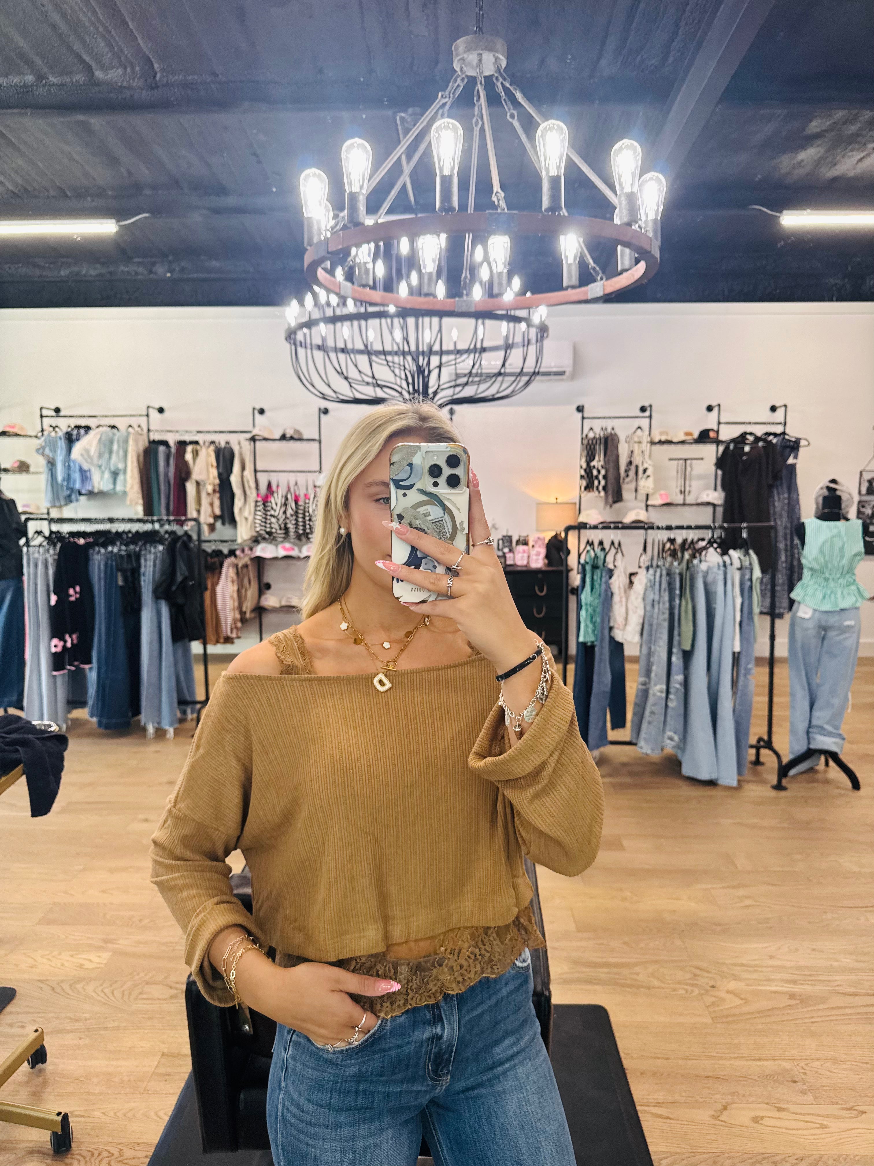 The Lace & Honey Top