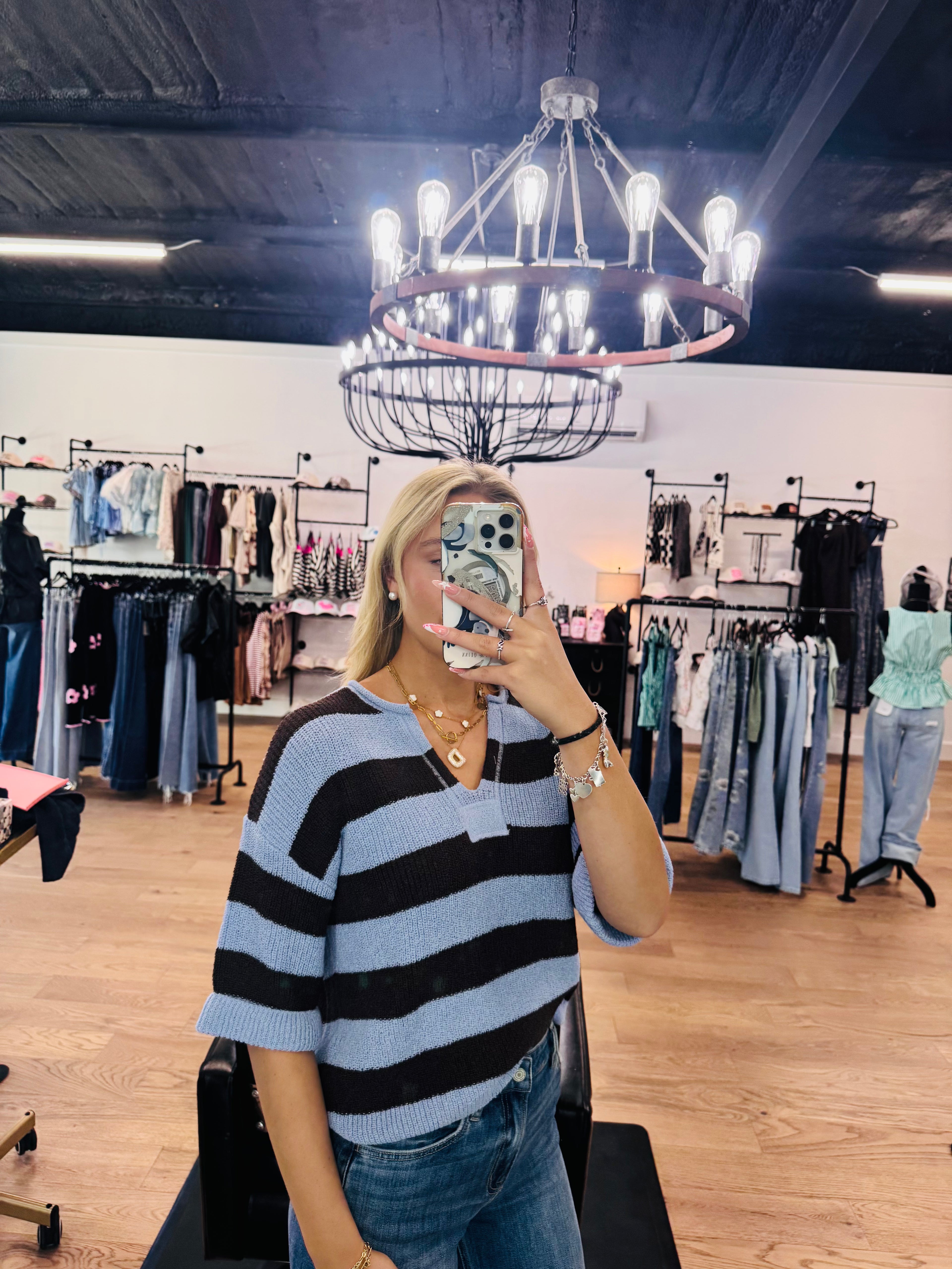The Remi Striped Sweater