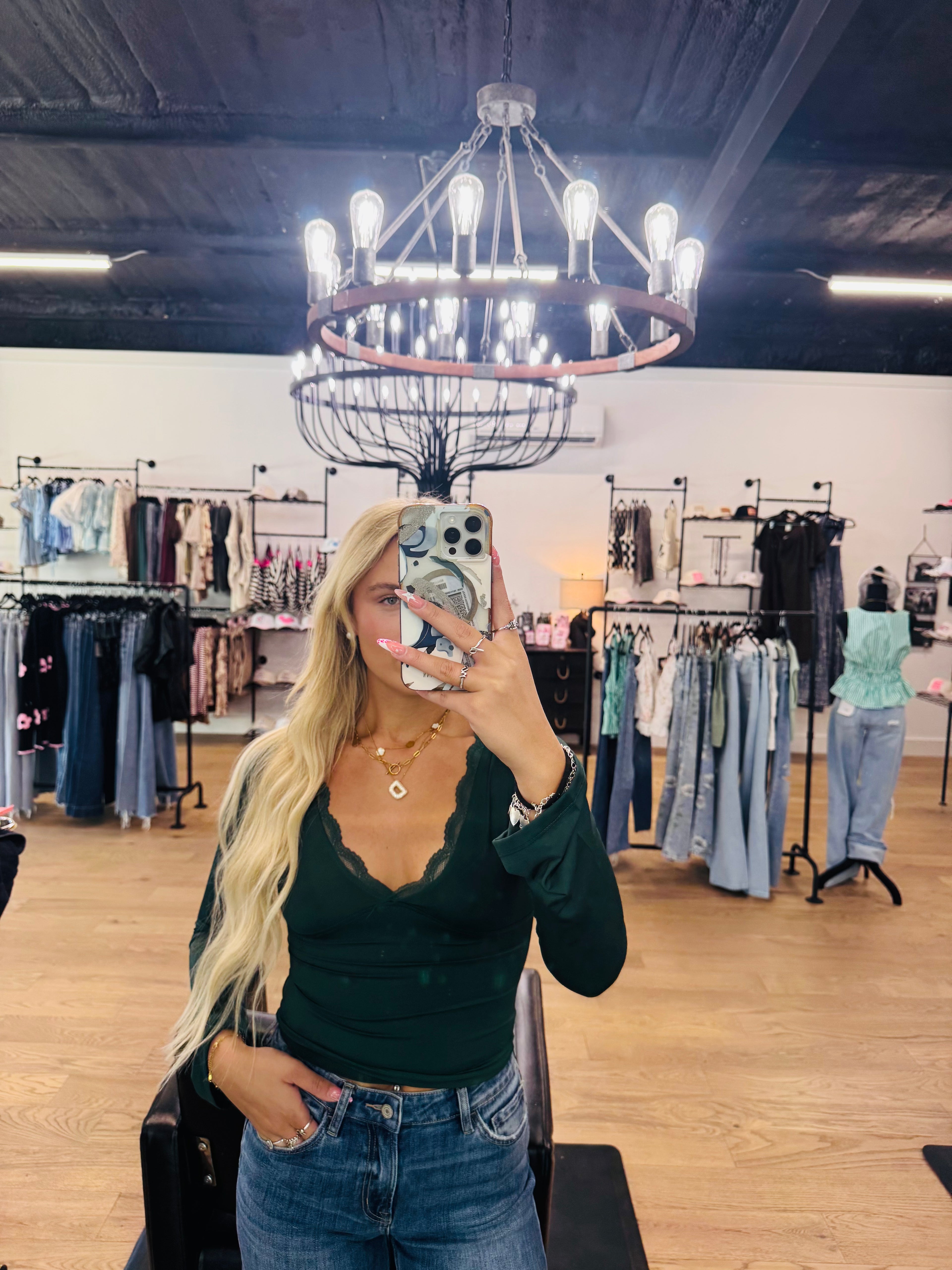 The Lace & Desire Top