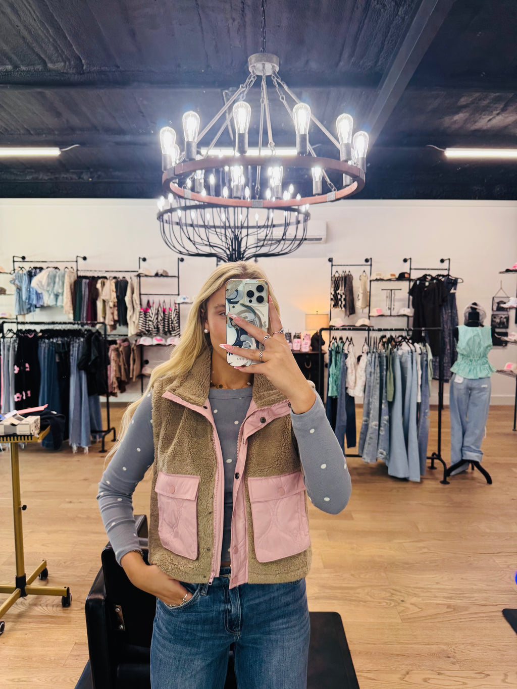 Sweetheart Sherpa Vest